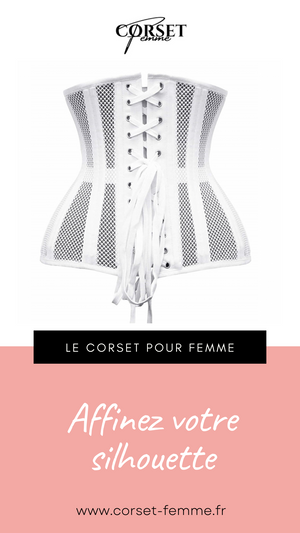 CORSET UNDERBUST EN ACIER DÉSOSSÉ DAHLIA