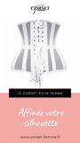CORSET UNDERBUST EN ACIER DÉSOSSÉ DAHLIA
