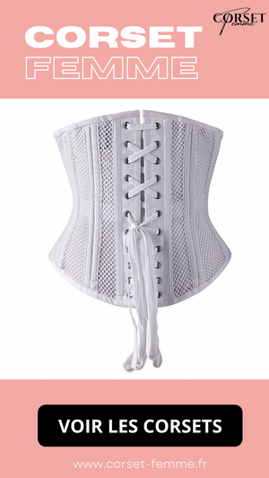 CORSET UNDERBUST EN ACIER DÉSOSSÉ AMIRA