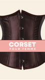 CORSET UNDERBUST GOTHIQUE TAILLE DE GUÊPE ELYSE