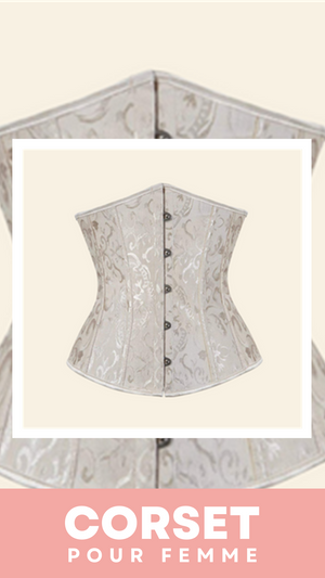 CORSET UNDERBUST GOTHIQUE TAILLE DE GUÊPE KYLA
