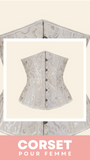 CORSET UNDERBUST GOTHIQUE TAILLE DE GUÊPE KYLA