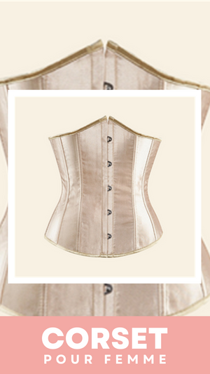 CORSET UNDERBUST GOTHIQUE TAILLE DE GUÊPE REYNA