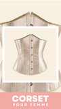 CORSET UNDERBUST GOTHIQUE TAILLE DE GUÊPE REYNA