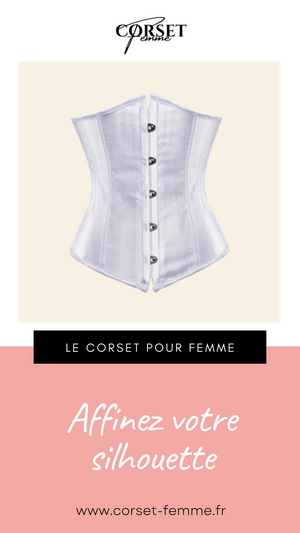 CORSET UNDERBUST GOTHIQUE TAILLE DE GUÊPE ALIANA