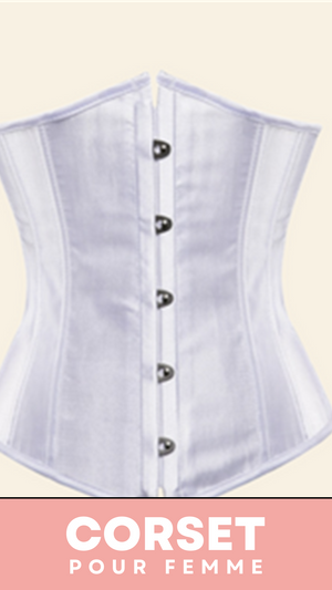 CORSET UNDERBUST GOTHIQUE TAILLE DE GUÊPE ALIANA