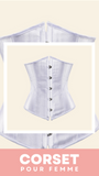 CORSET UNDERBUST GOTHIQUE TAILLE DE GUÊPE ALIANA