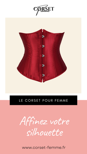 CORSET UNDERBUST GOTHIQUE TAILLE DE GUÊPE CATALEYA