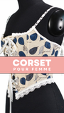 CORSET ANCIEN DE STYLE RENAISSANCE À LACETS