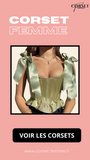 TOP CORSET VERT ÉPOQUE VICTORIENNE À RUBANS